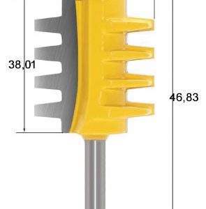 Fraise à bouveter 6,35mm
