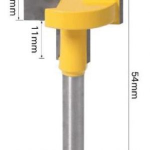 fraise en T queue de 6