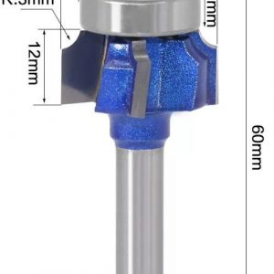 Fraise quart de rond 4 lames R 3mm