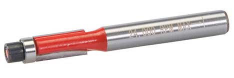 SpeTool Up&Down Fraise à Affleurer Compression Fraise a Copier 8 mm de  Diamètre de Tige 22 mm de Longueur de Coupe a Affleurer Fraise Affleureuse  en carbure de tungstène Hélicoïdale Roulement à