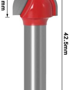 fraise à bout rond 8mm