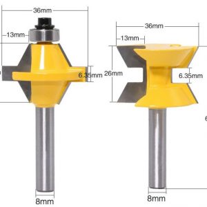 fraise à bouveter 120 °