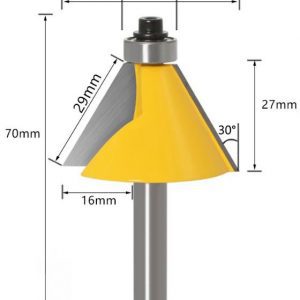 fraise à chanfreiner 30 °