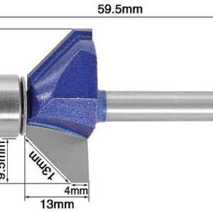 fraise à chanfreiner affleureuse