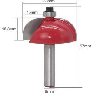 fraise à congé queue de 8