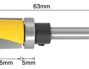 fraise à copier plongeante 6x20 mm
