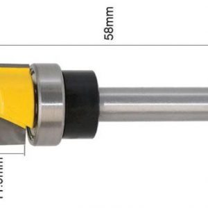fraise à copier plongeante queue de 8mm