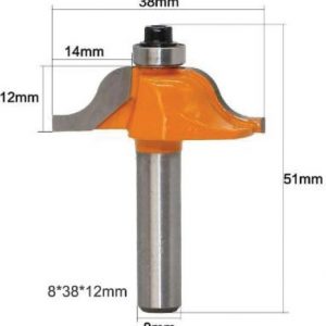 fraise à doucine 8 mm