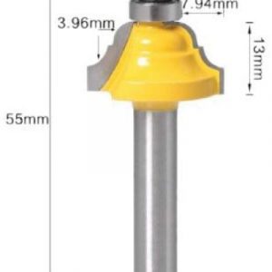 fraise à doucine à carré 8 mm