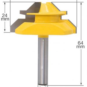 fraise à embrèvement d'onglet