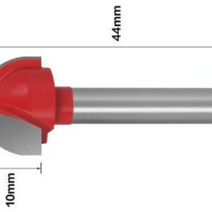 fraise à gorge 6x16