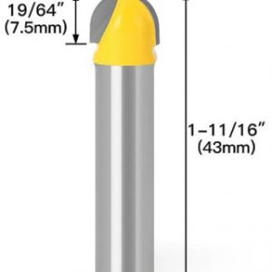 fraise à gorge pour défonceuse