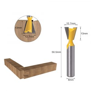 fraise à queue d'aronde