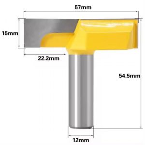 fraise à surfacer queue de 12