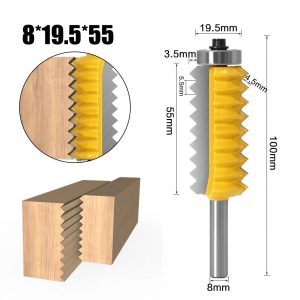 fraise assemblage dent de scie