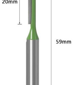 fraise droite queue 6 mm x 4