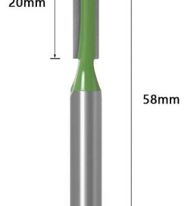 fraise droite queue 6 mm x 5