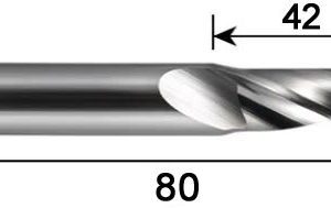 fraise hélicoidale pour défonceuse 42x80
