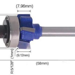 fraise quart de rond affleureuse 4 lames rayon1