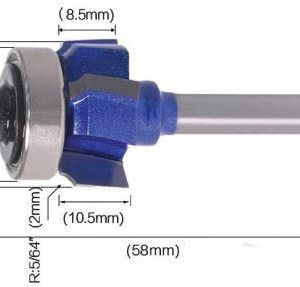 fraise quart de rond affleureuse 4 lames rayon2