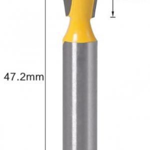 fraise queue d'aronde défonceuse
