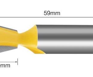 fraise queue d'arronde queue de 12