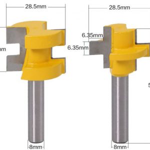 fraise rainure languette