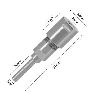 rallonge défonceuse 8mm